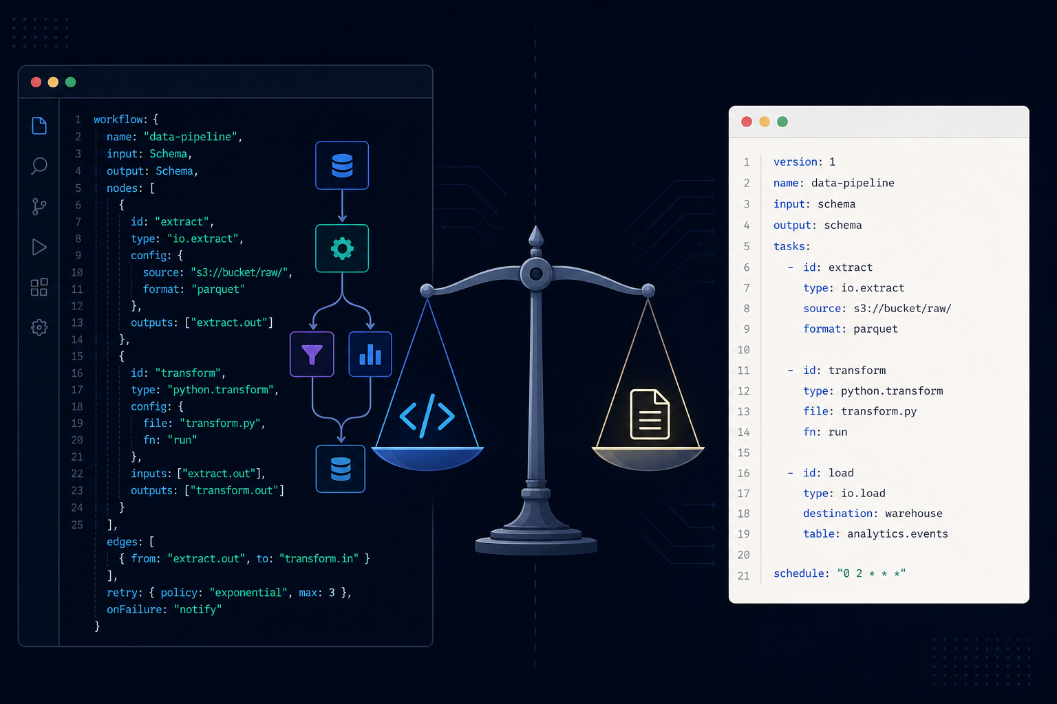 Workflow as Code vs. Workflow as Config: What the Trade-off Actually Is